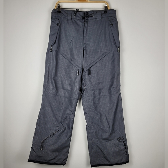 Liquid Venture gray snowboarding pants size medium - Picture 1 of 13
